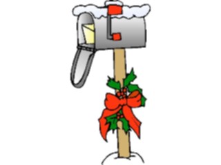 Sticker Custom Preview Image #070317 Holidays Christmas General Mailbox