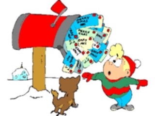 Sticker Custom Preview Image #070320 Holidays Christmas General Mailbox Full1