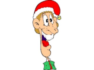 Sticker Custom Preview Image #070324 Holidays Christmas General Manin Hat