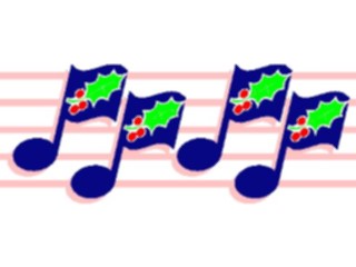 Sticker Custom Preview Image #070336 Holidays Christmas General Musical Notes