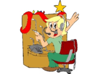 Sticker Custom Preview Image #070348 Holidays Christmas General Operatorat Switchboard