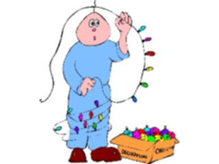 Sticker Custom Preview Image #070364 Holidays Christmas General Putting Up Decorations