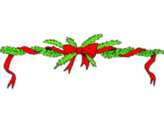 Sticker Custom Preview Image #070372 Holidays Christmas General Ribbon Border2