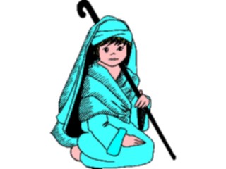 Sticker Custom Preview Image #070380 Holidays Christmas General Shepherd Boy2