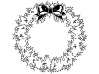 Sticker Custom Preview Image #070425 Holidays Christmas General Wreath04
