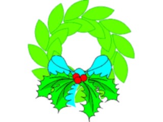 Sticker Custom Preview Image #070428 Holidays Christmas General Wreath07
