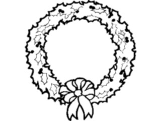 Sticker Custom Preview Image #070436 Holidays Christmas General Wreath15