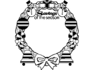 Sticker Custom Preview Image #070437 Holidays Christmas General Wreath16