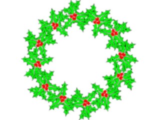 Sticker Custom Preview Image #070439 Holidays Christmas General Wreath18