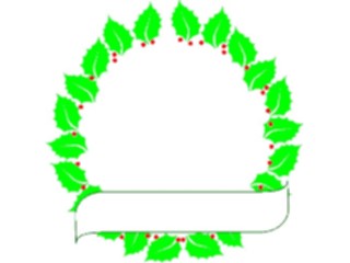 Sticker Custom Preview Image #070440 Holidays Christmas General Wreath19
