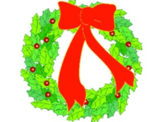 Sticker Custom Preview Image #070451 Holidays Christmas General Wreath30
