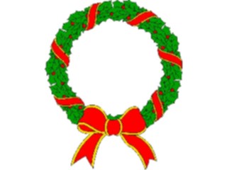 Sticker Custom Preview Image #070452 Holidays Christmas General Wreath31