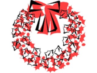 Sticker Custom Preview Image #070457 Holidays Christmas General Wreath36