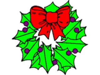 Sticker Custom Preview Image #070463 Holidays Christmas General Wreath42