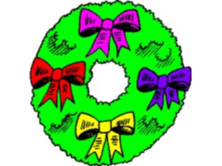 Sticker Custom Preview Image #070471 Holidays Christmas General Wreath50