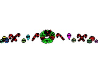 Sticker Custom Preview Image #070478 Holidays Christmas General Wreath Border4