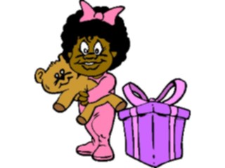 Sticker Custom Preview Image #070492 Holidays Christmas Gifts Stockings Baby Gift