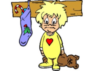 Sticker Custom Preview Image #070493 Holidays Christmas Gifts Stockings Baby Stocking1