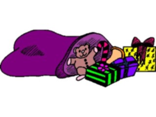 Sticker Custom Preview Image #070498 Holidays Christmas Gifts Stockings Bagof Gifts4