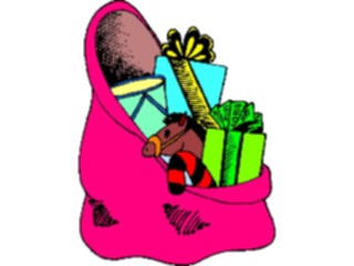Sticker Custom Preview Image #070499 Holidays Christmas Gifts Stockings Bagof Gifts5