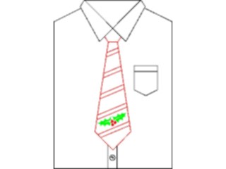 Sticker Custom Preview Image #070535 Holidays Christmas Gifts Stockings Christmas Tie