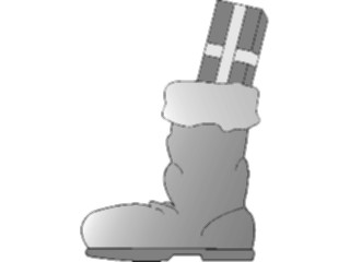 Sticker Custom Preview Image #070590 Holidays Christmas Gifts Stockings Giftin Boot
