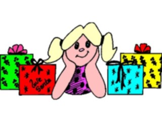 Sticker Custom Preview Image #070653 Holidays Christmas Gifts Stockings Girl Gifts2