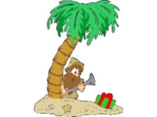Sticker Custom Preview Image #070655 Holidays Christmas Gifts Stockings Island Gift