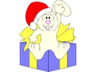 Sticker Custom Preview Image #070676 Holidays Christmas Gifts Stockings Rabbitona Box