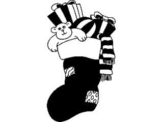 Sticker Custom Preview Image #070693 Holidays Christmas Gifts Stockings Stocking06