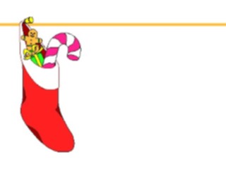 Sticker Custom Preview Image #070694 Holidays Christmas Gifts Stockings Stocking07