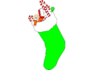 Sticker Custom Preview Image #070704 Holidays Christmas Gifts Stockings Stocking17