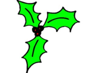 Sticker Custom Preview Image #070829 Holidays Christmas Holly Mistletoe Holly51