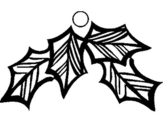 Sticker Custom Preview Image #070830 Holidays Christmas Holly Mistletoe Holly52