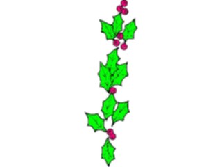Sticker Custom Preview Image #070846 Holidays Christmas Holly Mistletoe Holly68