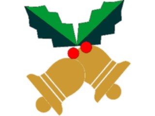 Sticker Custom Preview Image #070857 Holidays Christmas Holly Mistletoe Holly Bells2