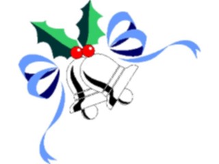 Sticker Custom Preview Image #070859 Holidays Christmas Holly Mistletoe Holly Bells4