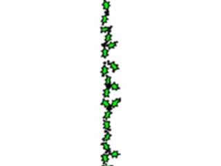 Sticker Custom Preview Image #070876 Holidays Christmas Holly Mistletoe Holly Border11