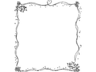 Sticker Custom Preview Image #070909 Holidays Christmas Holly Mistletoe Holly Frame10