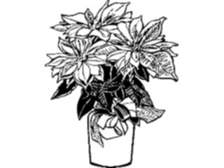 Sticker Custom Preview Image #070942 Holidays Christmas Holly Mistletoe Poinsettia01