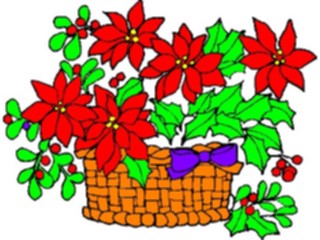 Sticker Custom Preview Image #070947 Holidays Christmas Holly Mistletoe Poinsettia06
