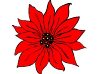 Sticker Custom Preview Image #070949 Holidays Christmas Holly Mistletoe Poinsettia08