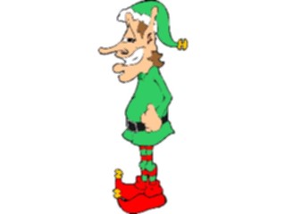 Sticker Custom Preview Image #070993 Holidays Christmas Santa Reindeer Elf12