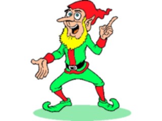 Sticker Custom Preview Image #071025 Holidays Christmas Santa Reindeer Elf Speaking