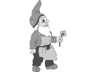 Sticker Custom Preview Image #071031 Holidays Christmas Santa Reindeer Elfwith Flower