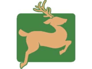 Sticker Custom Preview Image #071108 Holidays Christmas Santa Reindeer Reindeer01