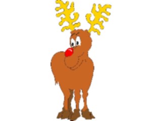 Sticker Custom Preview Image #071113 Holidays Christmas Santa Reindeer Reindeer06
