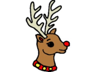 Sticker Custom Preview Image #071128 Holidays Christmas Santa Reindeer Reindeer21