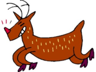 Sticker Custom Preview Image #071129 Holidays Christmas Santa Reindeer Reindeer22