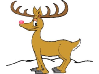 Sticker Custom Preview Image #071130 Holidays Christmas Santa Reindeer Reindeer23